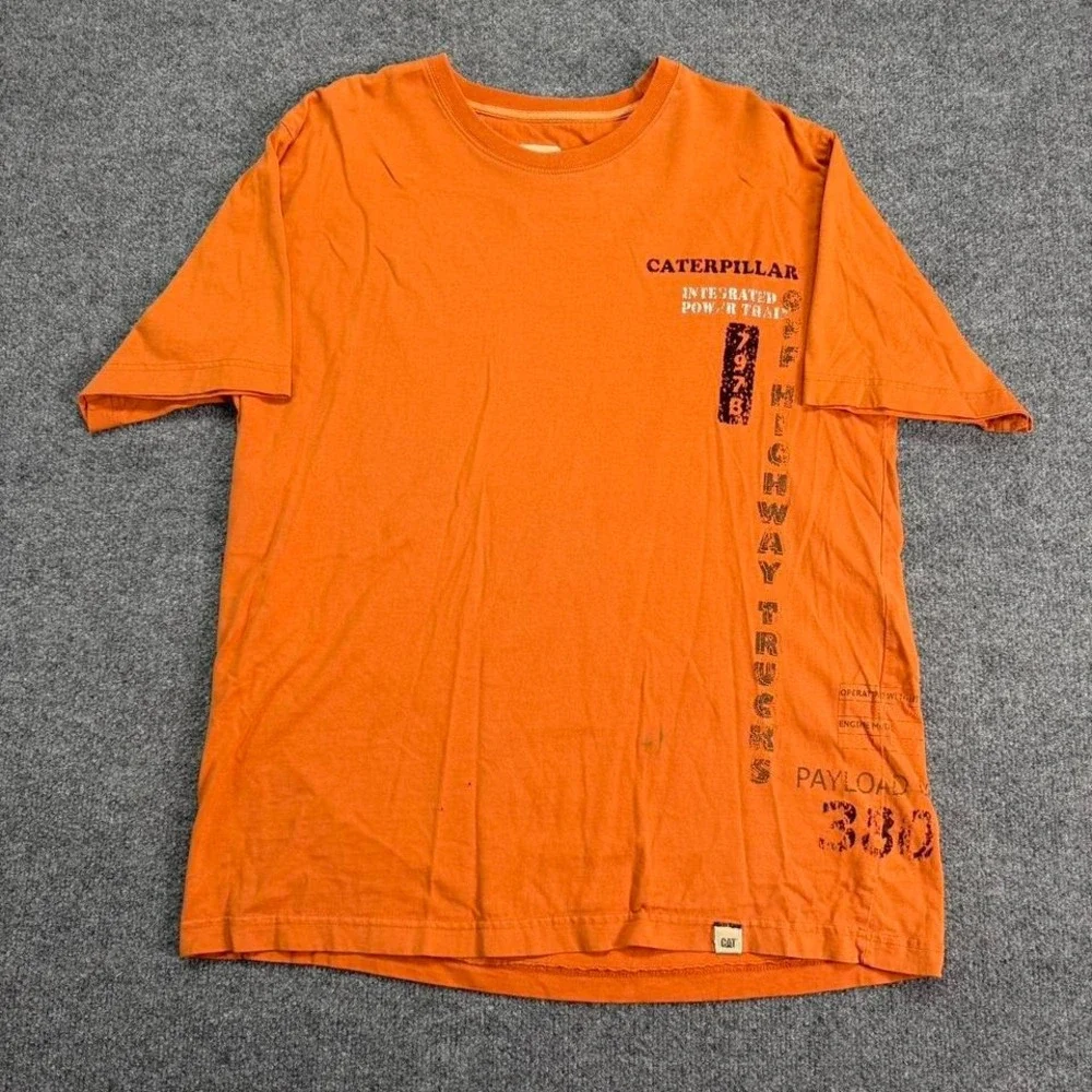 Caterpillar‎ construction t shirt size men's extra large